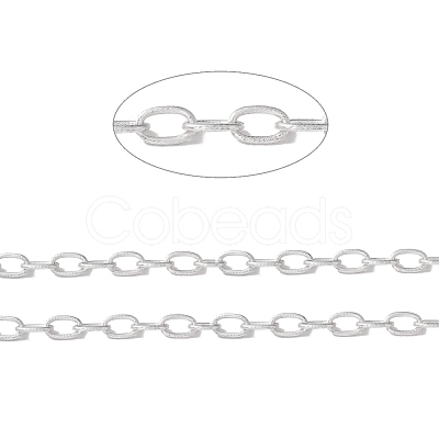 Oval Oxidation Aluminum Cable Chains CHA-G001-03S-1