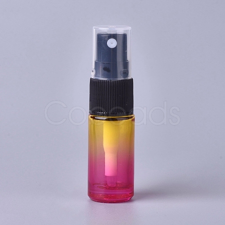 5ml Gradient Color Glass Spray Bottles MRMJ-WH0059-12D-1