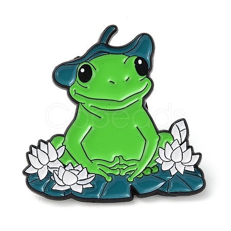 Frog Enamel Pins JEWB-E027-01EB-05-1