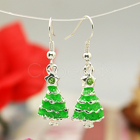 Fashion Earrings for Christmas EJEW-JE00368-03-1
