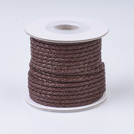 Braided Leather Cords WL-P002-03-A-1