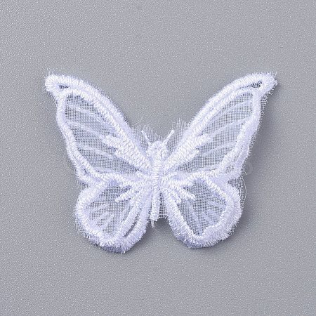 Lace Embroidery Costume Accessories DIY-E016-04D-1