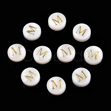 Natural Freshwater Shell Beads X-SHEL-N036-01M-1