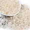 Transparent Colours Glass Seed Beads, Donut, Wheat, 6.5x3mm, Hole: 1.8mm, about 1363pcs/pound