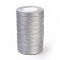 Organza Ribbon, Glitter Metallic Ribbon, Sparkle Ribbon, Silver, 5/8 inch(15mm) wide, 25yards/roll(22.86m/roll), 10rolls/group, 250yards/group(228.6m/group)