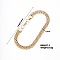 Button Style Simple Fashion Stainless Steel Mesh Chain Bracelets, Elegant Vintage Woven Jewelry for Women, Golden, 7-1/8 inch(18cm)