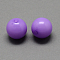 Imitation Jelly Acrylic Beads, Round, Medium Orchid, 8mm, Hole: 2mm, about 1892pcs/500g