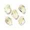 K9 Glass, Imitation Austrian Crystal Beads, Faceted, Rhombus, Pale Goldenrod, 10x8x4mm, Hole: 1.4mm