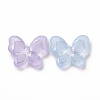 Transparent Frosted Acrylic Beads OACR-P013-32M-2