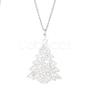 Non-Tarnish 201 Stainless Steel Pendants Necklace NJEW-JN04864-4