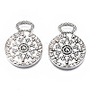 Tibetan Style Alloy Pendants TIBEP-N008-128-1