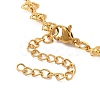304 Stainless Steel Chain Bracelet for Women BJEW-I313-04-3