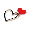 Valentine's Day Opaque Acrylic Pendants OACR-P025-C01-2