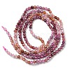 Natural Ruby & Sapphire Beads Strands G-G0005-C05-3