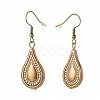 Teardrop Big Dangle Earrings for Girl Women EJEW-JE04634-02-3