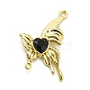 Alloy Rhinestone Connector Charms PALLOY-Z015-08G-1