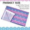 Fish Scale Pattern Polyester-Cotton Fabric DIY-WH0430-114A-2