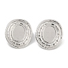 304 Stainless Steel Stud Earring Finding EJEW-U022-06P-1