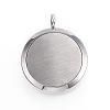 316 Surgical Stainless Steel Diffuser Locket Pendants STAS-P102-039-4