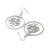 Non-Tarnish 304 Stainless Steel Dangle Earrings EJEW-P271-04P-2