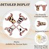 Olycraft DIY Cattle Head Dangle Earring Making Kit DIY-OC0009-75-4