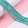 Synthetic Turquoise Beads Strands TURQ-Z002-01C-4