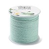 20M Polyester Braided Cord for Jewelry Making OCOR-G015-04A-05-2