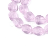 Frosted Glass Beads Strands GLAA-T023-30B-3