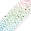 Transparent Glass Beads Strands GLAA-L045-02A-02-2