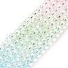 Transparent Glass Beads Strands GLAA-L045-02A-02-2