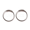 304 Stainless Steel Hoop Earrings STAS-Z037-02P-1