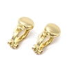 Alloy Clip-on Earring Findings PALLOY-M208-02G-2