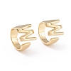 Brass Cuff Rings RJEW-L097-06W-1