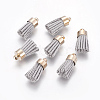 Suede Cord Tassel Pendants KK-K192-02H-1