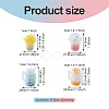 Fashewelry 32Pcs 16 Style Imitation Bubble Tea & Ice Cream Resin Pendants RESI-FW0001-07-2