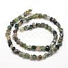 Natural Moss Agate Beads Strands G-F465-06-2