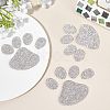 Self Adhesive Glitter Rhinestone Sticker DIY-FG0001-33-6