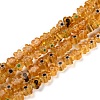 Handmade Millefiori Glass Bead Strands X-LAMP-J035-4mm-05-4