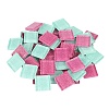 Square Transparent Glass Cabochons GLAA-TAC0007-18B-09-1