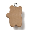 Opaque Resin Pendants RESI-C037-02H-2