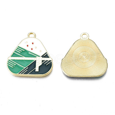 Alloy Enamel Pendants X-PALLOY-N160-022-1