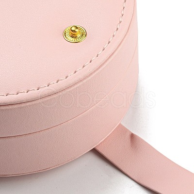 PU Leather Mini Jewelry Storage Box AJEW-Z011-01B-1