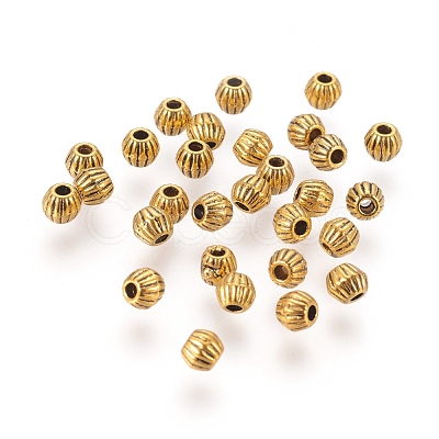 Tibetan Style Alloy Spacer Beads X-GLF0300Y-1