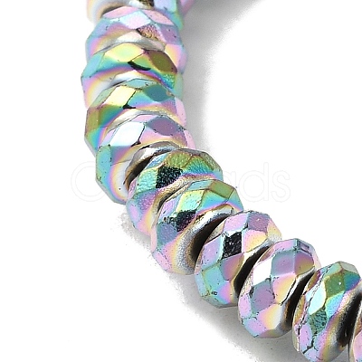 Baking Painted Synthetic Non-magnetic Hematite Beads Strands G-I364-M01-01-1