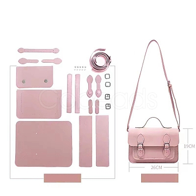 DIY PU Imitation Leather Purse Making Sets PW-WG13180-04-1