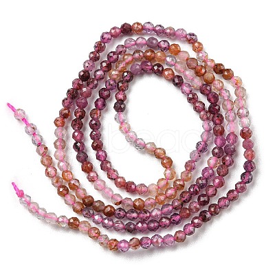 Natural Ruby & Sapphire Beads Strands G-G0005-C05-1