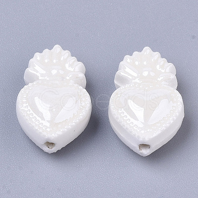 Handmade Porcelain Beads PORC-T005-005J-1