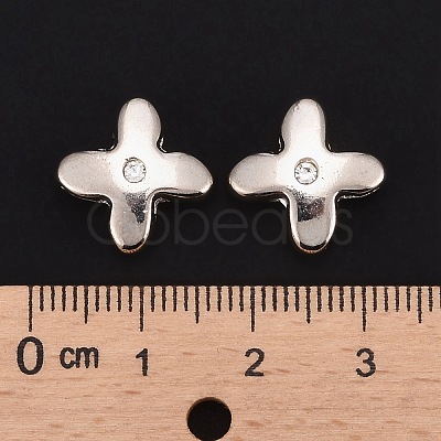 Letter Slider Beads for Watch Band Bracelet Making X-ALRI-O012-X-NR-1