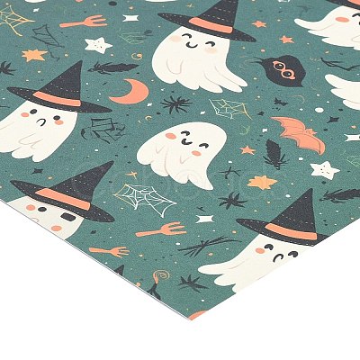 Halloween Witch Pumpkin Ghost Pattern Scrapbooking Paper Pads Set STIC-C010-33A-1