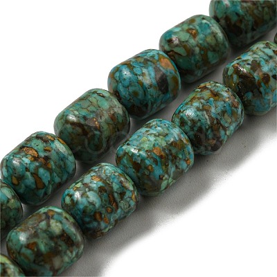 Dyed Synthetic Turquoise Beads Strands G-B070-D01-01-1